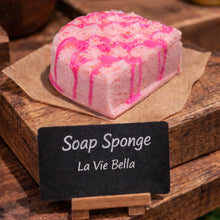 Load image into Gallery viewer, Exfoliating Soap Sponges - New & Improved