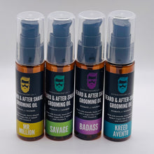 Load image into Gallery viewer, Beard & After Shave Grooming Oil