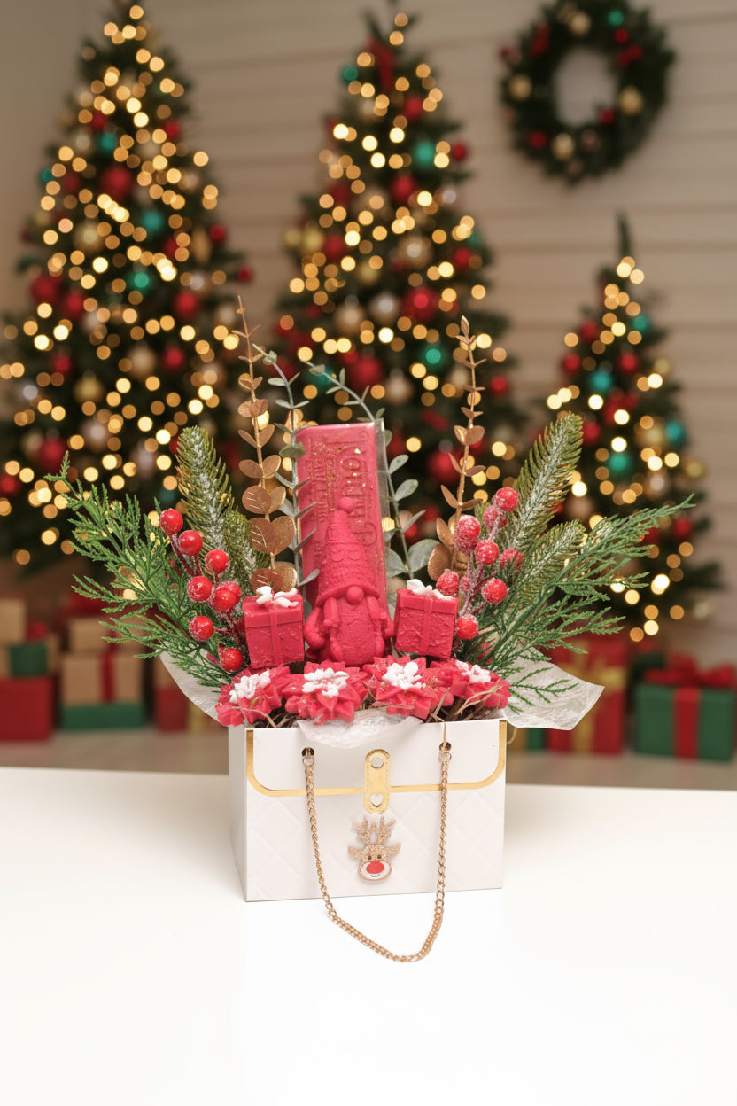 Christmas Wax Melt Bouquet with LED lights PRE-ORDER