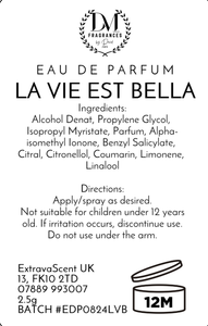 DM Fragrances - sample size - Eau de Parfum