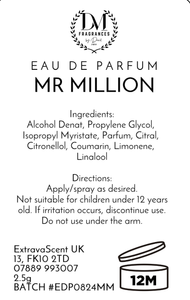 DM Fragrances - sample size - Eau de Parfum