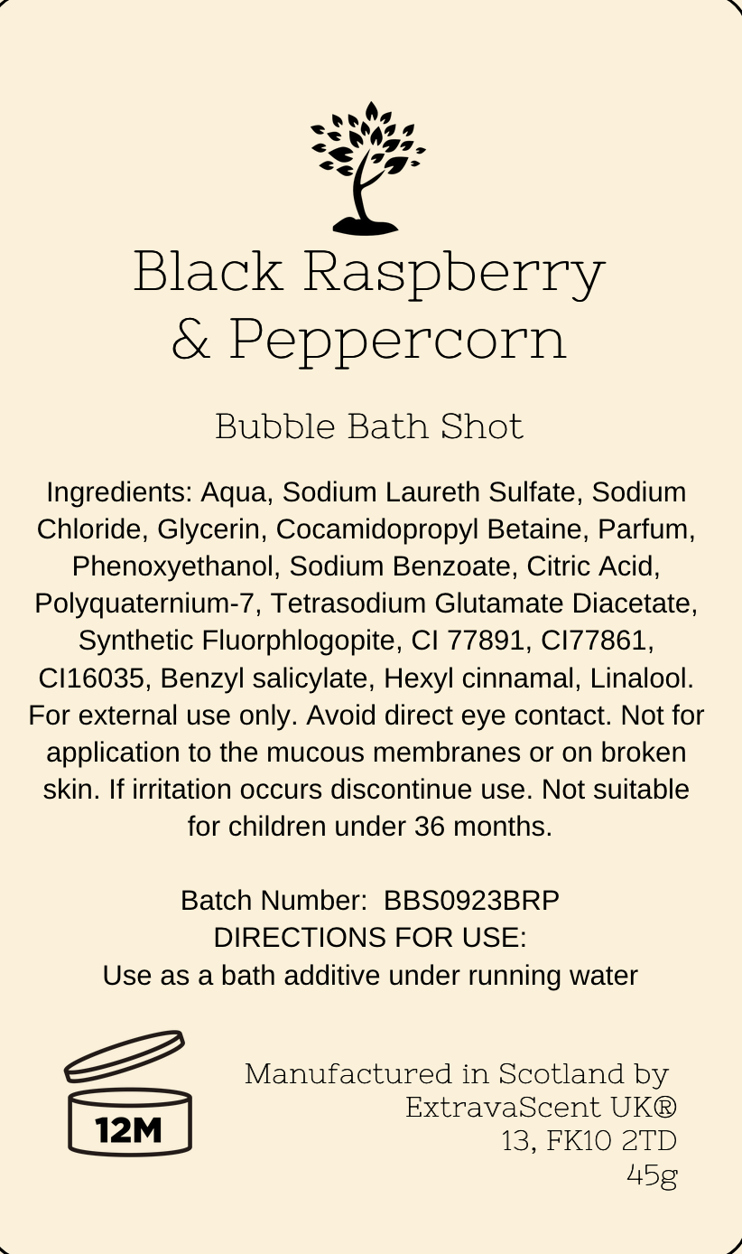 Bubble Bath Shots - double size