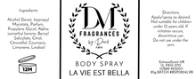 Load image into Gallery viewer, DM Fragrances by David: Body Spray
