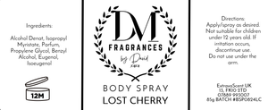 DM Fragrances by David: Body Spray