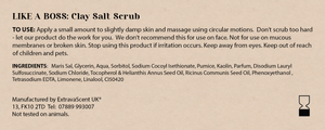 Clay Salt Body Scrub - LARGE